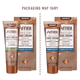 Ambi bottle beside sunscreen highlighting daytime protection pairing