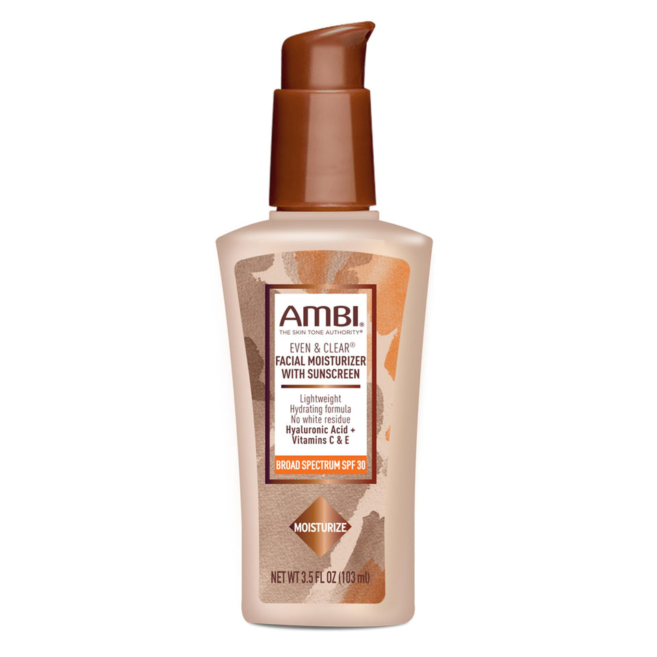 Ambi front packaging showing SPF 30 and benefits
