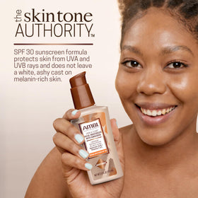 Ambi pump dispensing lotion with lightweight finish benefit