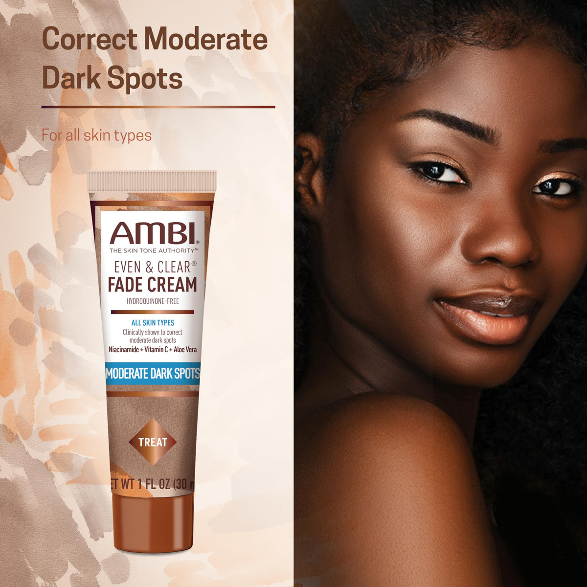 Ambi size comparison with coin showing 1 fl oz travel-friendly benefit