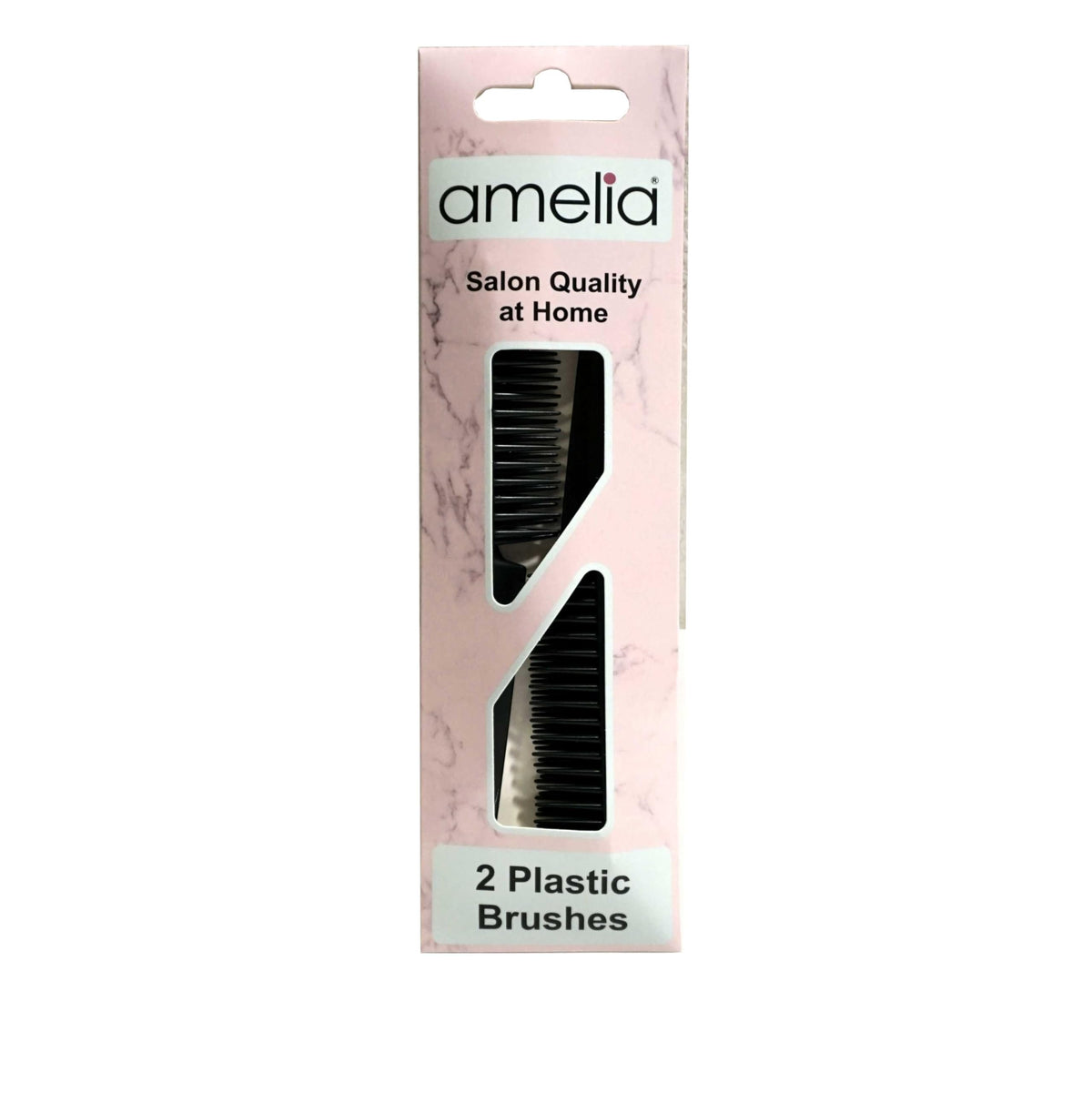 Amelia Beauty Products held in hand to show 7-inch compact size for travel convenience
