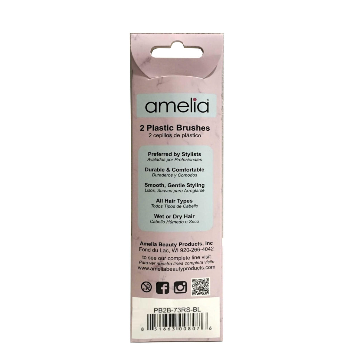 Amelia Beauty Products combing wet hair to show effective detangling and reduced tugging