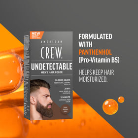 American Crew used on beard showing targeted coverage and natural finish