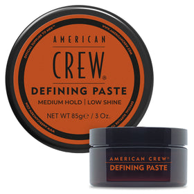 American Crew front tube showing product, easy grab-and-go styling