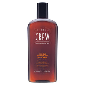 American Crew front packaging showing bottle and branding for grooming convenience