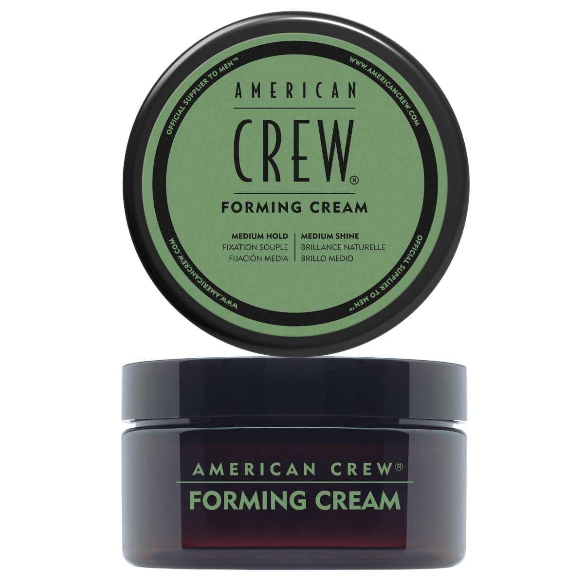 American Crew front packaging showing product and brand for confident styling