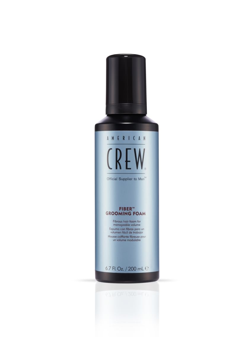 American Crew front packaging showing product and branding for reliable styling