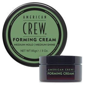 American Crew front packaging showing 3 oz tube and branding benefit of easy styling
