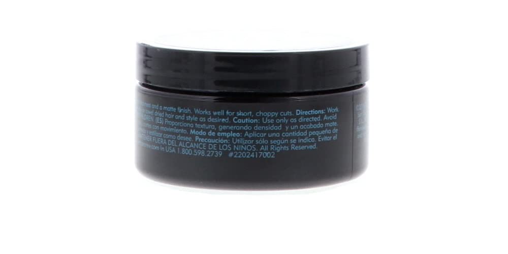 American Crew ingredients list close shot showing beeswax and lanolin for conditioning benefits