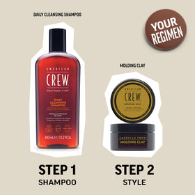 American Crew label and ingredients close-up showing product details for informed buyers
