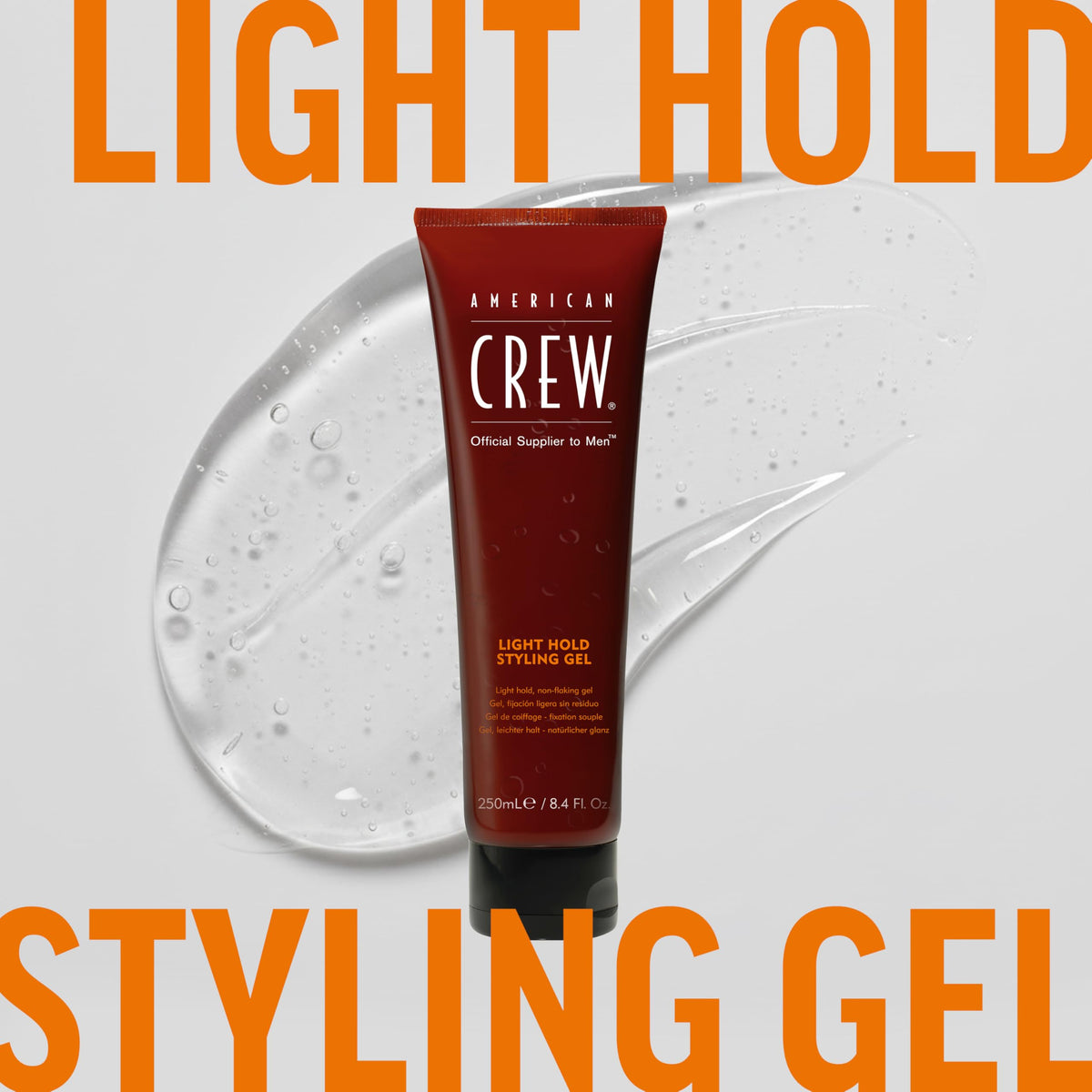 American Crew on bathroom counter in lifestyle scene, shows everyday grooming