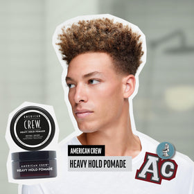 American Crew open jar close-up texture demonstrating smooth spreadability benefit