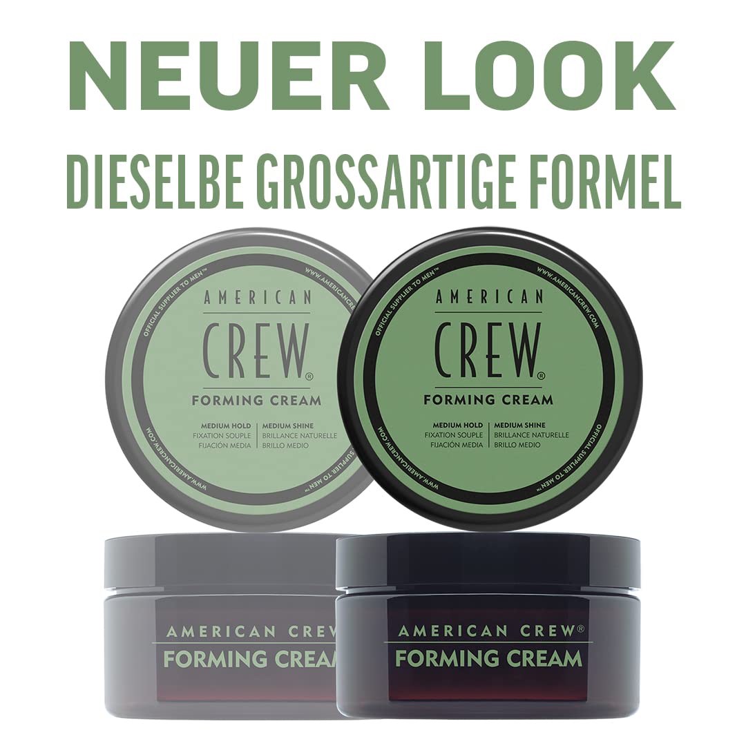 American Crew close-up of cream texture highlighting smooth application benefit