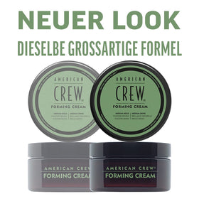 American Crew close-up of cream texture highlighting smooth application benefit