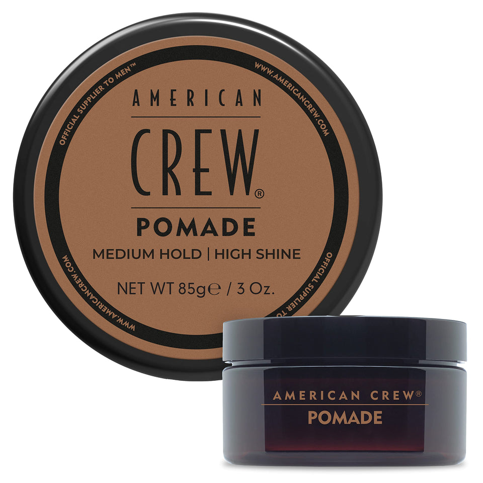 American Crew front packaging showing brand and polished look benefit