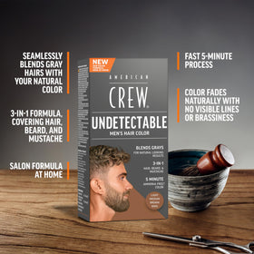 American Crew precision brush close-up offering controlled, accurate application
