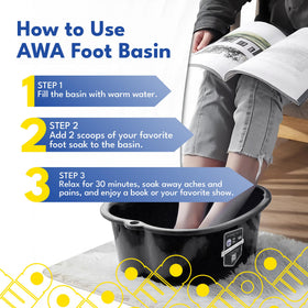 American Wellness Authority scale comparison with foot, roomy space for pedicures