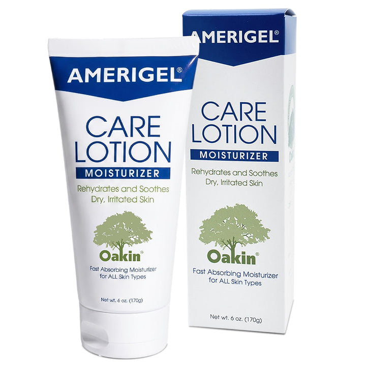 AMERIGEL front tube view showing packaging and clear instructions for safe daily use