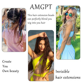 AMGPT salon tray with beads organized for faster professional installations