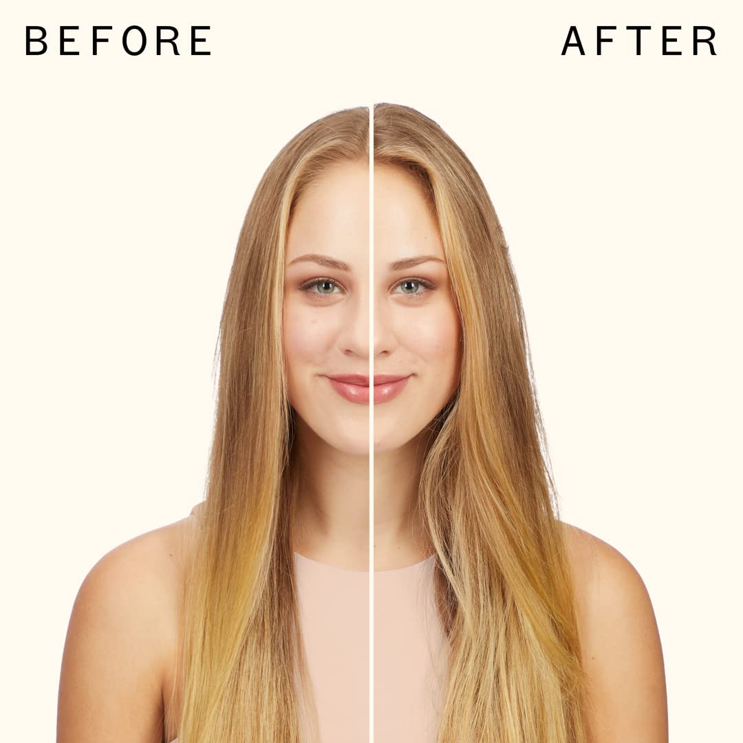 amika before and after roots demonstrating instant volume benefit