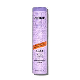 amika front bottle showing product and brand, highlights lightweight volume
