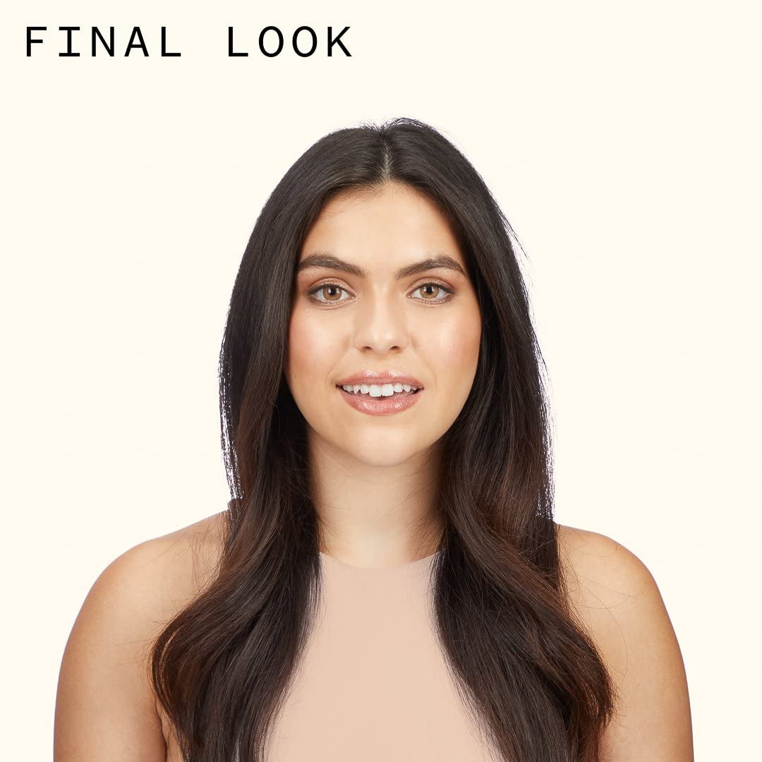 amika product in use during blowout delivering lift and salon-style body