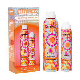 Amika duo front packaging showing both cans for convenient refresh
