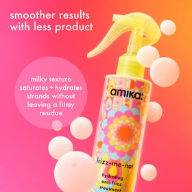 amika bottle on bathroom shelf lifestyle image showing daily-use convenience