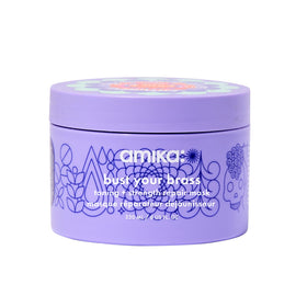 amika front packaging shows mask jar and clear product identity, easy selection benefit