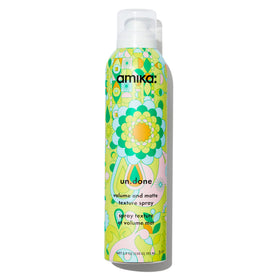 amika spray bottle front view showing brand and matte texture benefit