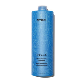 Amika front bottle image showing product and hydration benefits