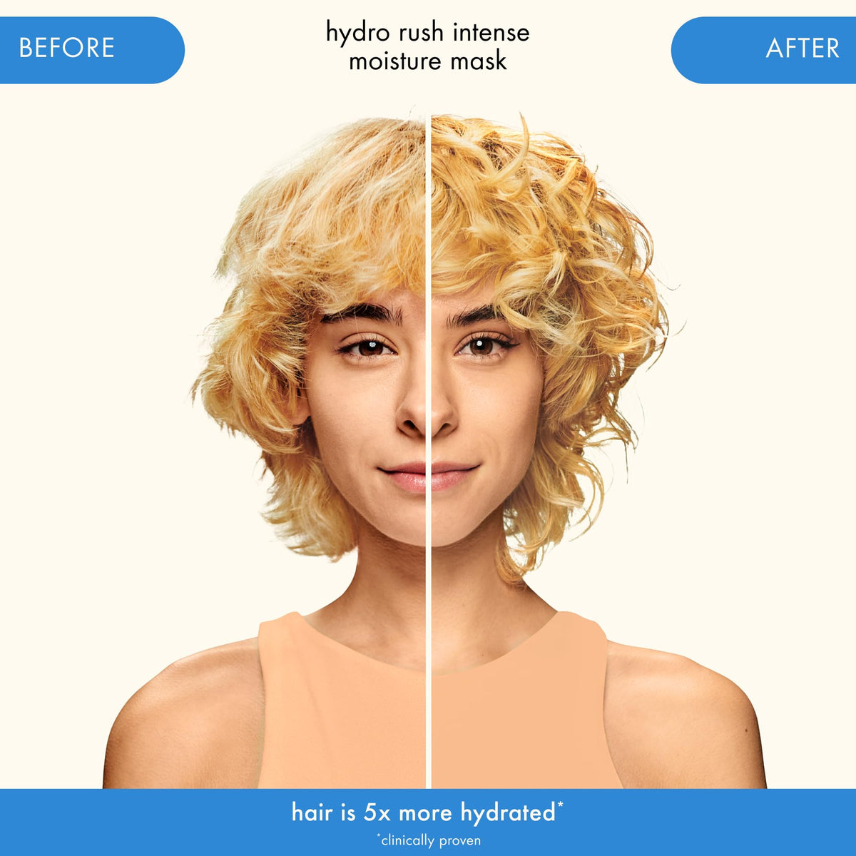 Amika Hydro Rush in a bathroom lifestyle scene suggesting everyday use and salon-quality care