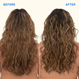 Close-up of Amika Hydro Rush lightweight texture illustrating non-greasy hydration