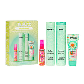 Amika Kure front packaging showing set and gift-ready presentation benefit