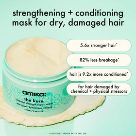 amika the kure creamy texture close-up showing rich moisture delivery