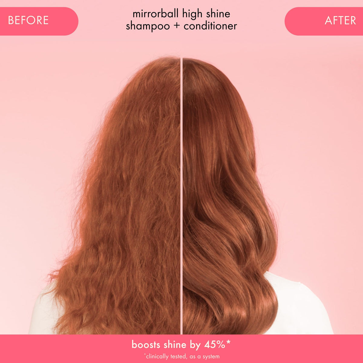amika conditioner texture on hand showing creamy formula for smooth application