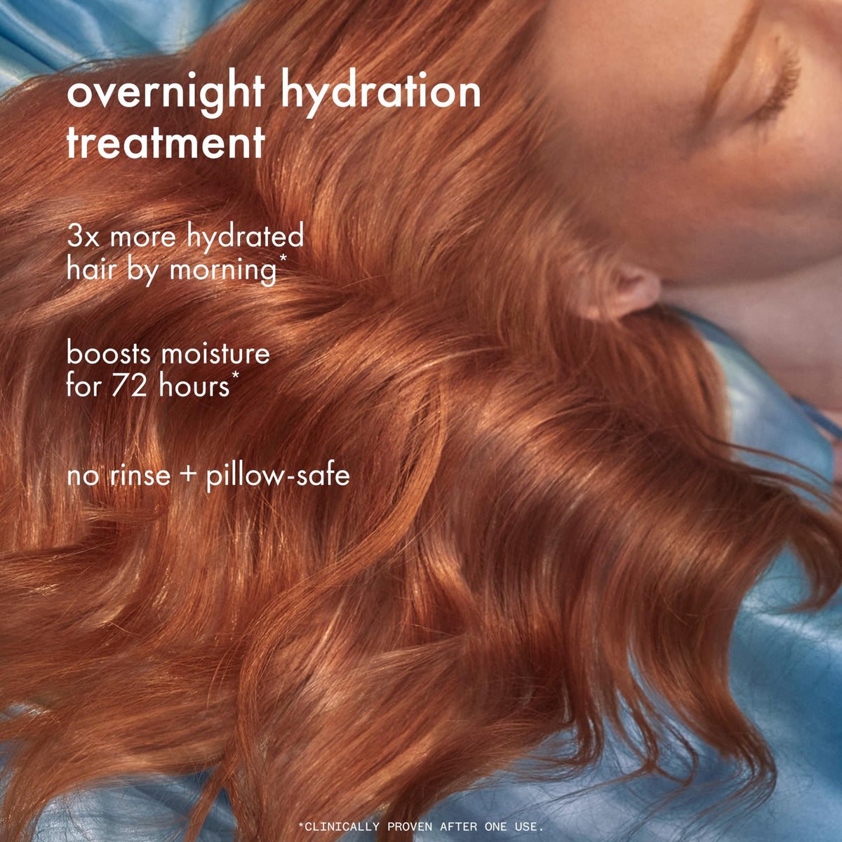 Amika open cap revealing smooth texture for quick overnight absorption
