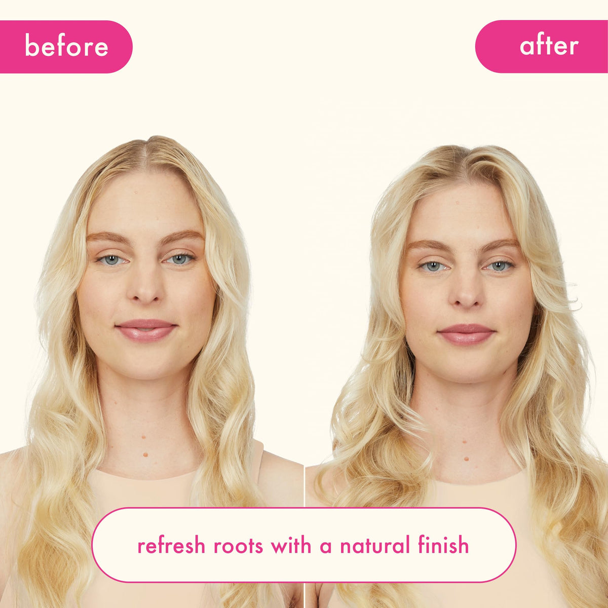 amika close-up of dry shampoo texture highlighting lightweight powder absorption