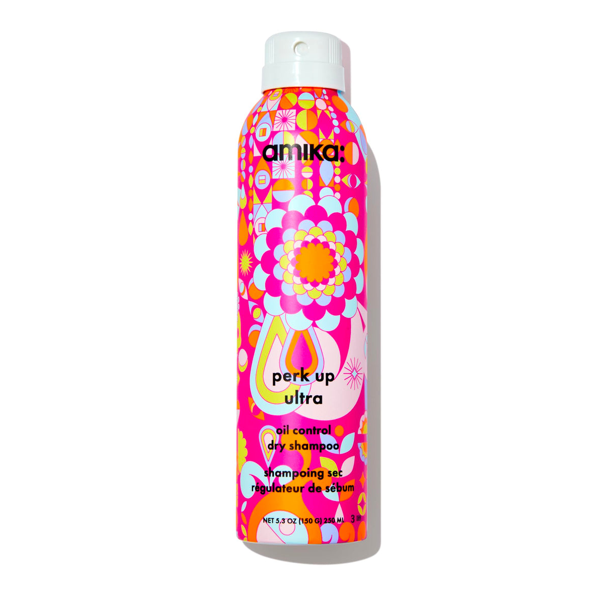 Amika bottle front packaging showing product name and benefit