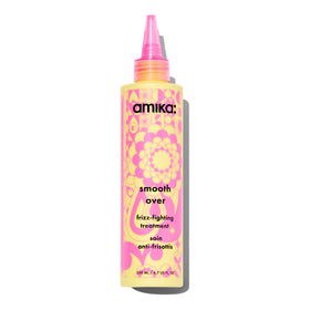 amika front packaging displaying product and quick frizz benefits