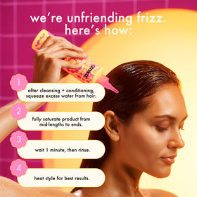amika product on bathroom shelf in lifestyle scene suggesting daily routine