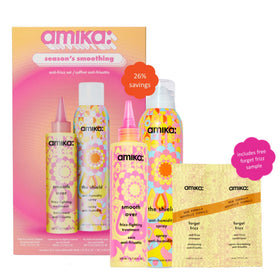 Amika Smooth Over treatment texture close-up showing rich smoothing formula