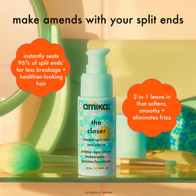 amika the closer texture close-up cream showing lightweight finish benefit