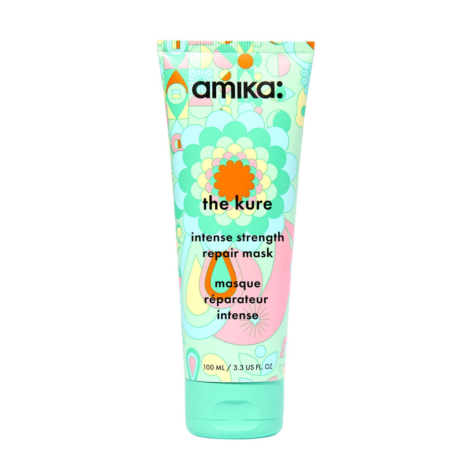 amika the kure front jar showing packaging and repair benefits