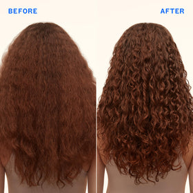 amika application on wet hair showing even coverage and improved manageability benefit