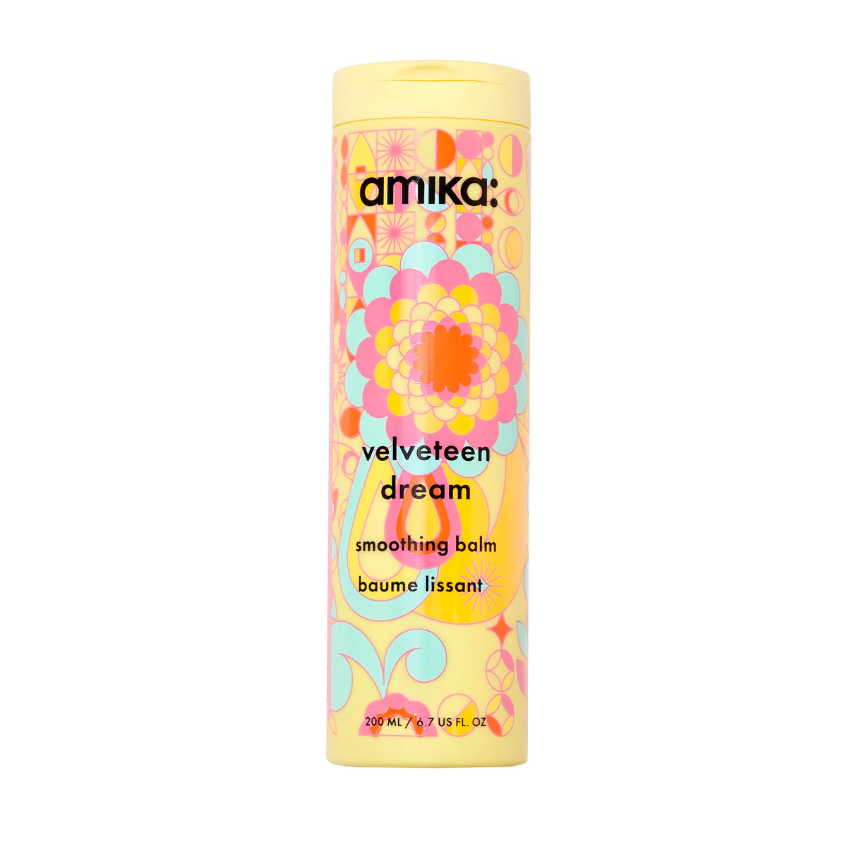 amika front packaging showing balm tube and benefits