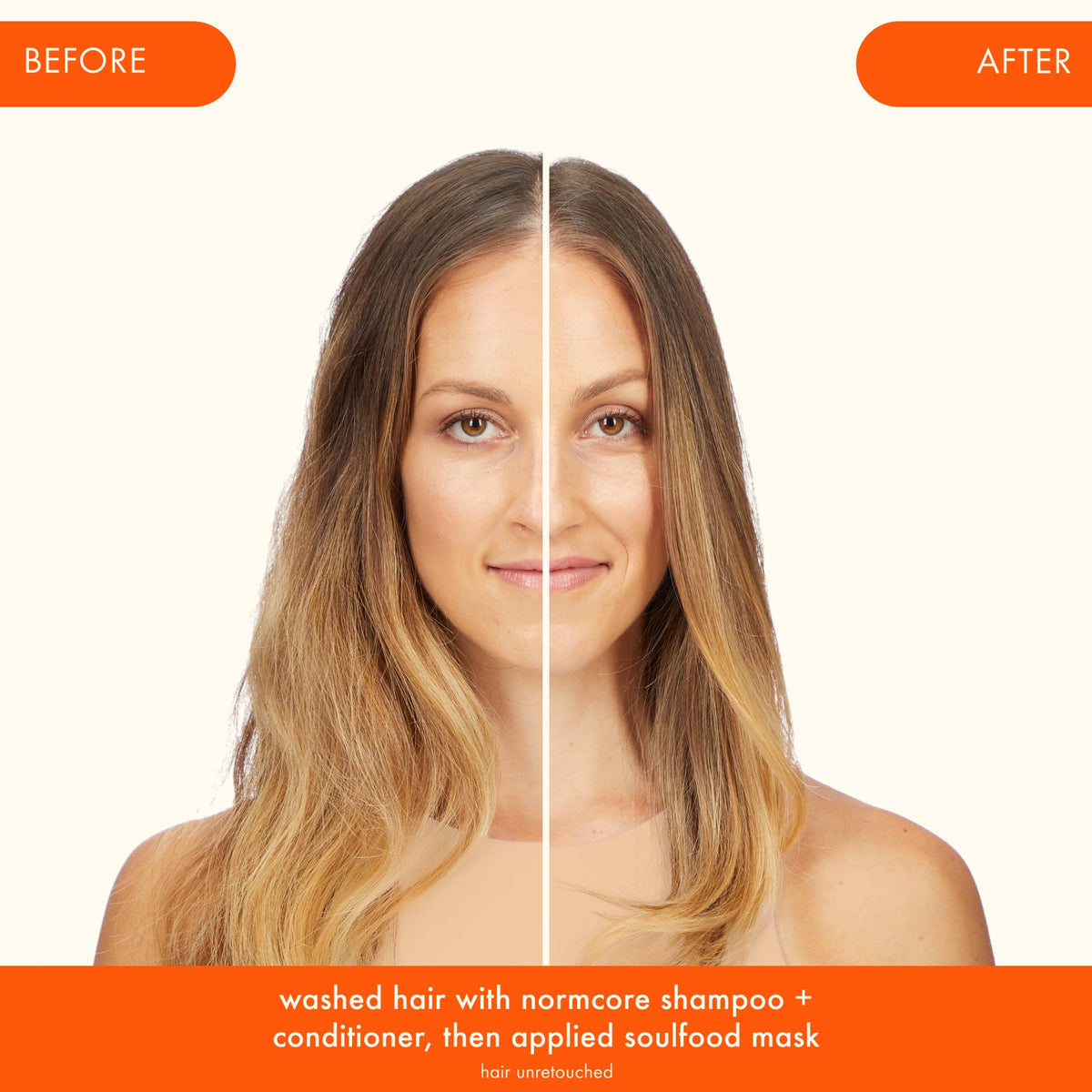 amika wizard primer spray mist in use showing detangling action and frizz control