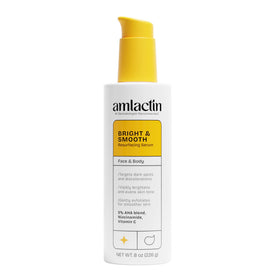Amlactin bottle front view showing label and 8oz size benefit