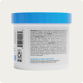 AmLactin on bathroom counter as part of daily moisturizing routine