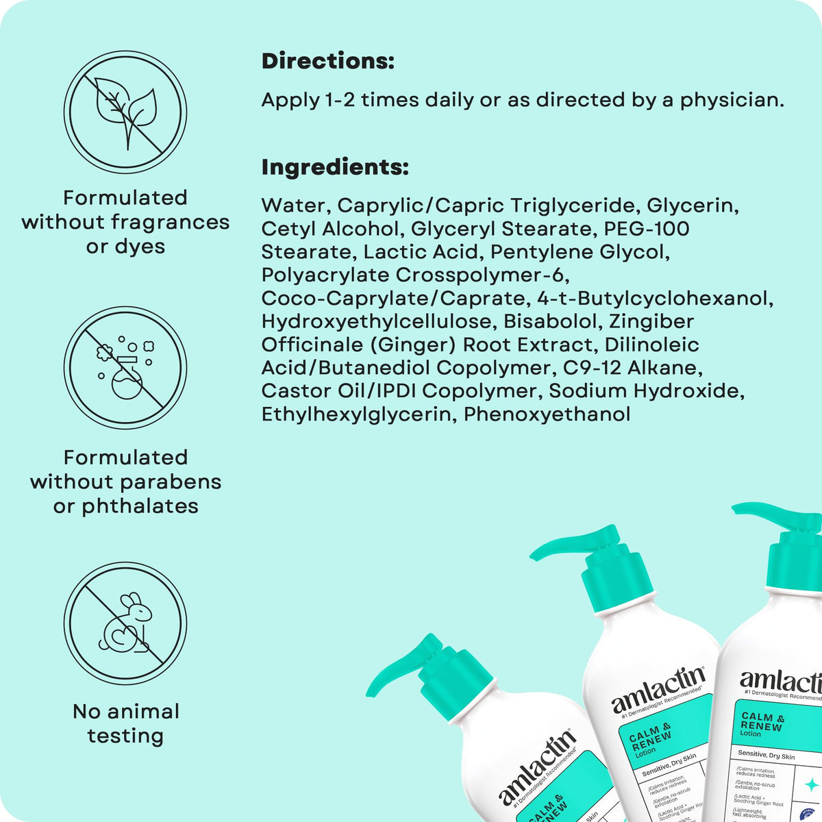 AmLactin bottle on bathroom shelf in lifestyle setting conveying everyday routine use